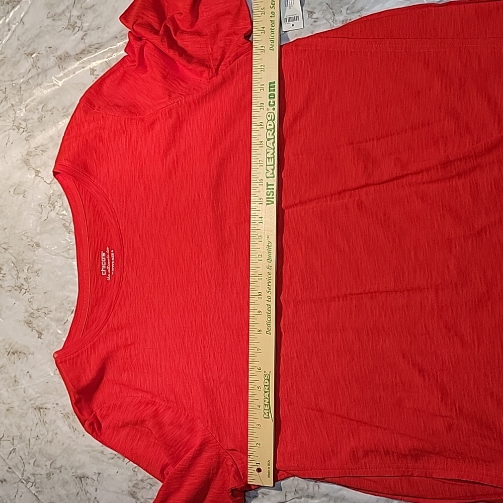 Chico's ultimate tee sz 4 - Picture 3 of 12